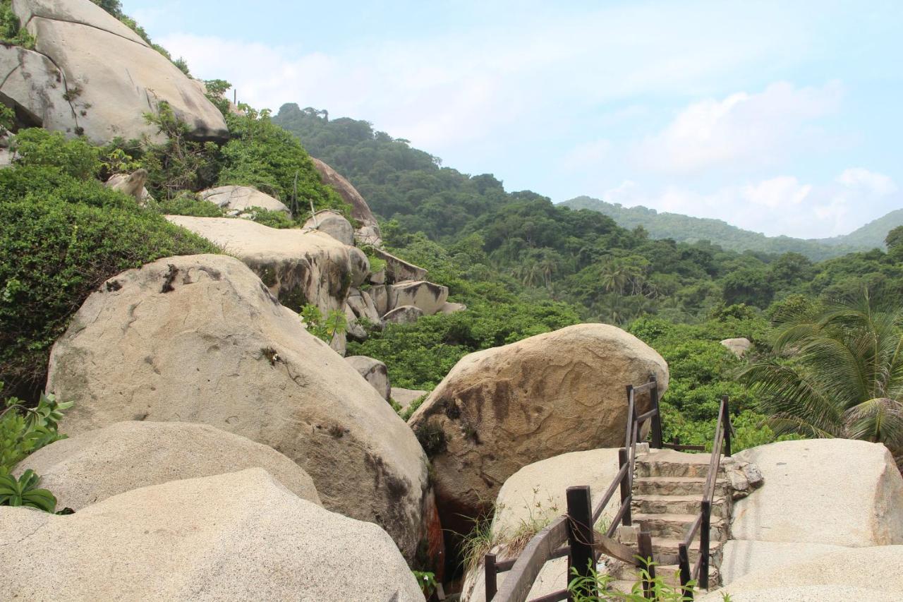 Hotel Jasayma Dentro Del Parque Tayrona El Zaino Exterior photo